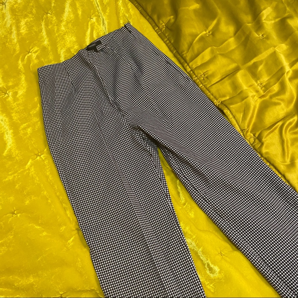 Houndstooth Print Pants